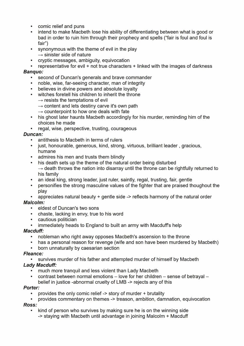 Mascha Röhrenbeck
Macbeth - William Shakespeare
Summary + Story:
Act 1, Scene 1:
play opens on some battlefield/heath with thunder + lightni