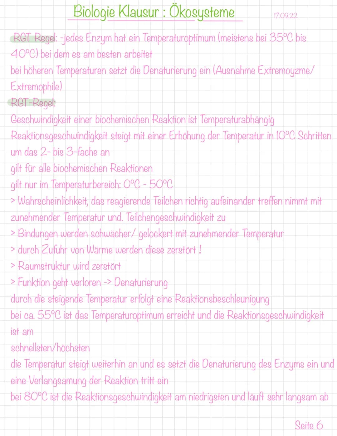 1. biotische und abiotische umweltfaktoren nennen und zuordnen:
Biologie Klausur : Ökosysteme
Abiotische Umweltfaktoren: Nichtlebend
Umweltf