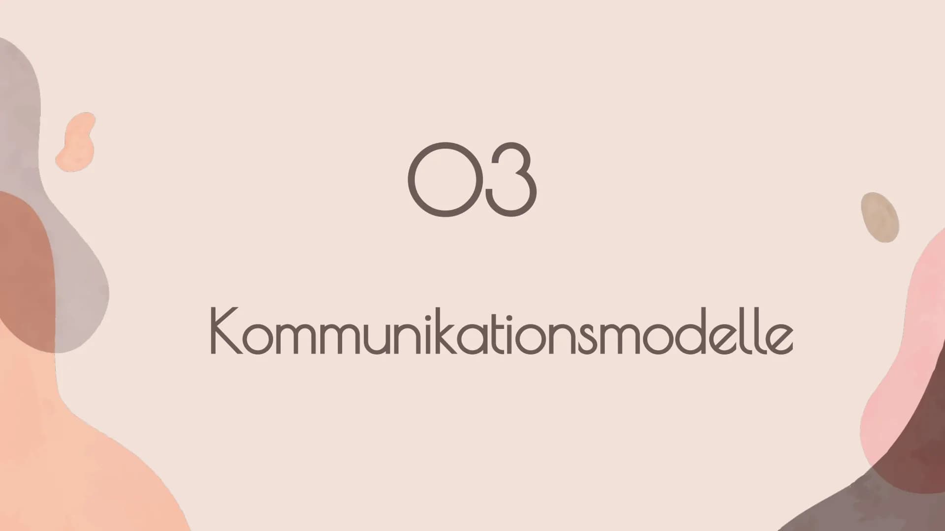 Kommunikation 01
Was versteht man
unter Kommunikation?
Inhaltsverzeichnis
02
Kommunikationsarten
03
Kommunikationsmodelle 04
Das Haus in der