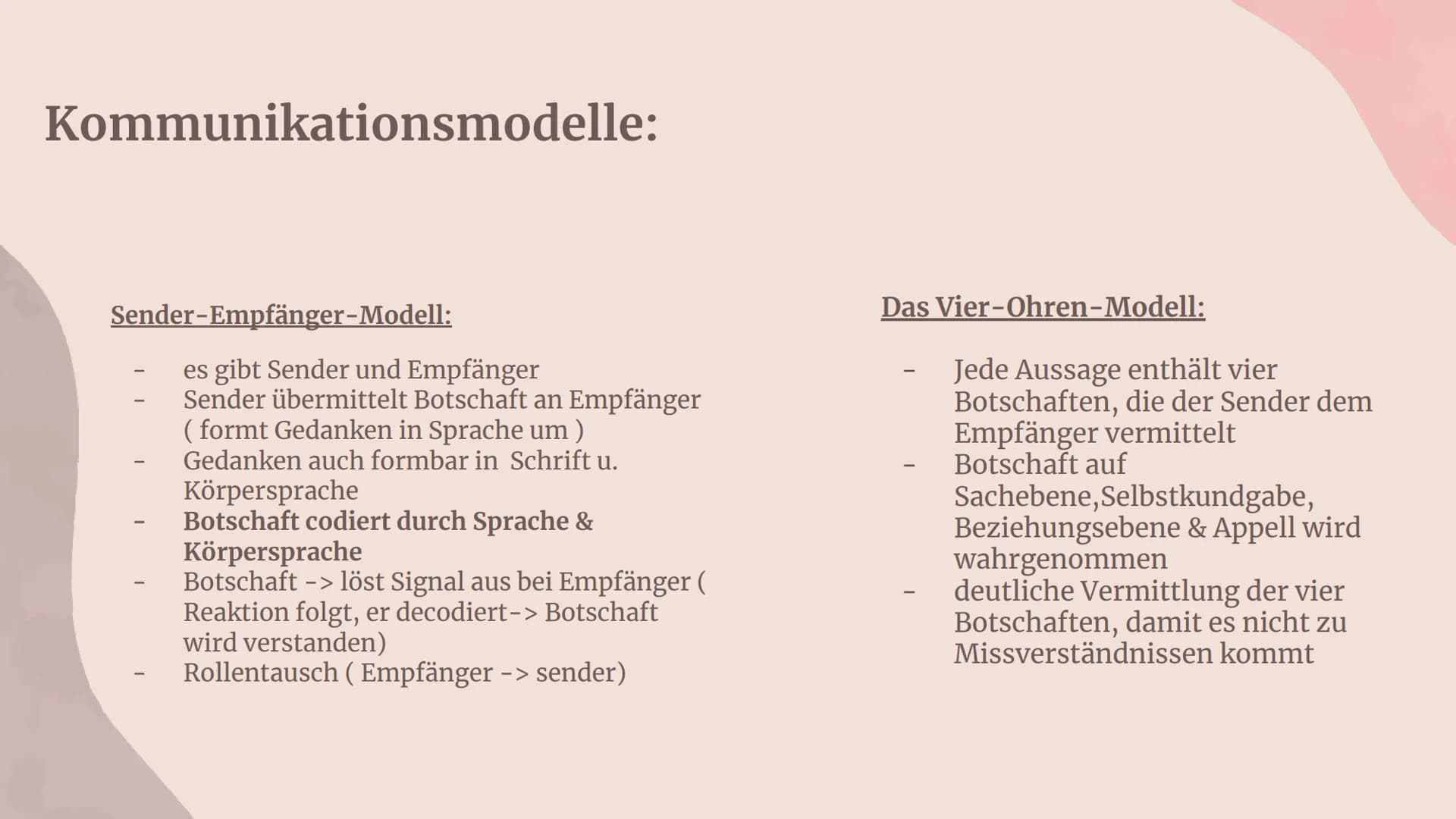 Kommunikation 01
Was versteht man
unter Kommunikation?
Inhaltsverzeichnis
02
Kommunikationsarten
03
Kommunikationsmodelle 04
Das Haus in der