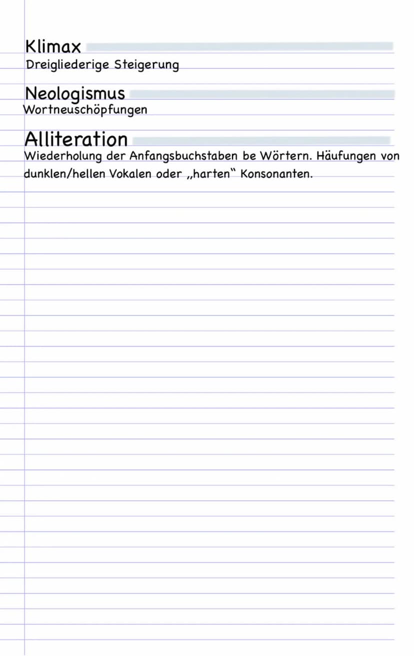 GRUNDBEGRIFFE LYRIK
Das Lyrische Ich
-Sprecher im Gedicht
-stellt sich oft als ein ,,ich" vor
-teilt seine Gefühle, Beobachtungen und Gedank