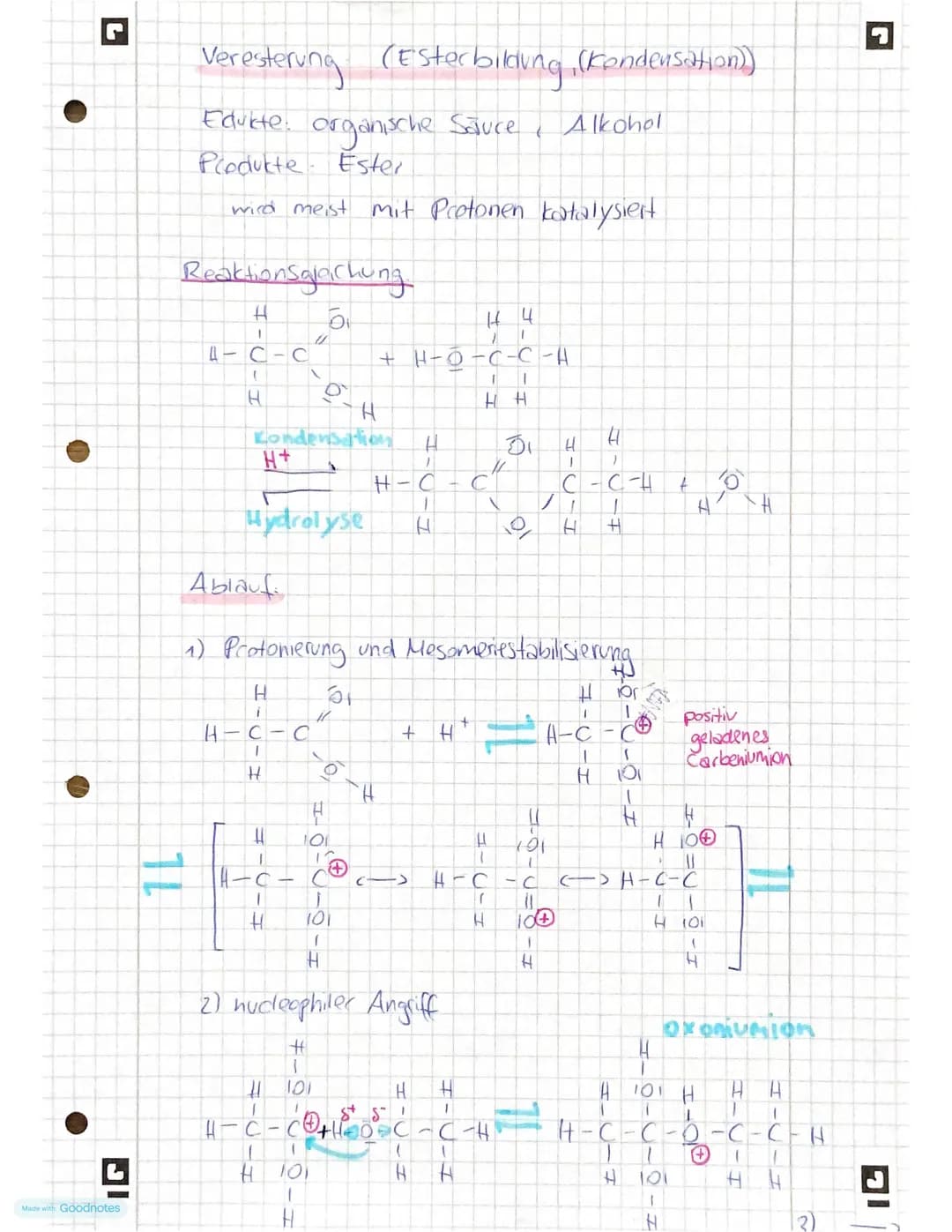 IG
Made with Goodnotes
Allan sauren
&
Derivate
T
نفسم
-
Carbonsauren
Veresterung zseiten
verseifung
Aciditat
- Aromate (Benzol), Hückel Rege