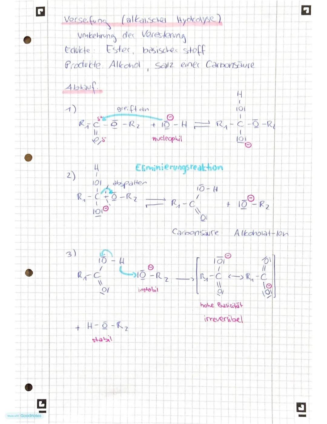 IG
Made with Goodnotes
Allan sauren
&
Derivate
T
نفسم
-
Carbonsauren
Veresterung zseiten
verseifung
Aciditat
- Aromate (Benzol), Hückel Rege