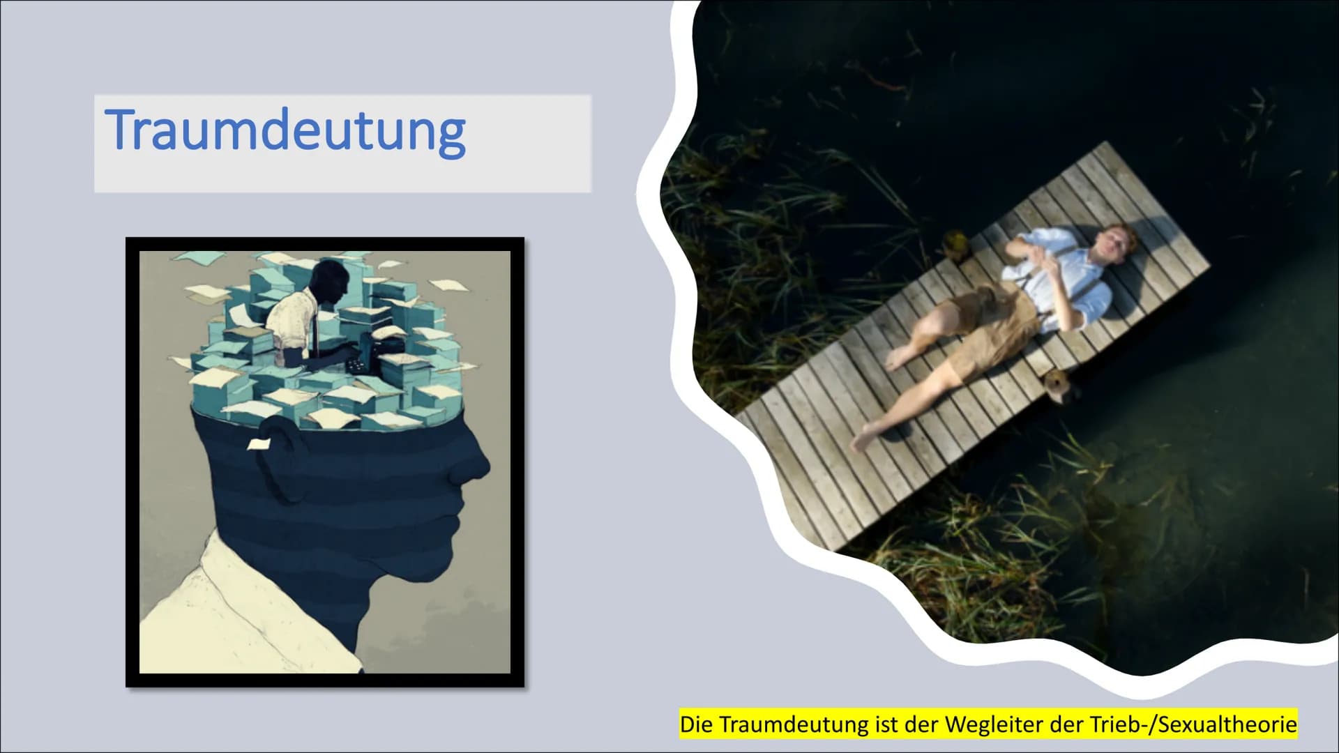 Cail
Sigmund Freud Inhaltsverzeichnis
Cil
Biografie Freud
Traumdeutung
Triebtheorie Cil
Biografie Freud Biografie Freud
Geboren 6. Mai 1856 