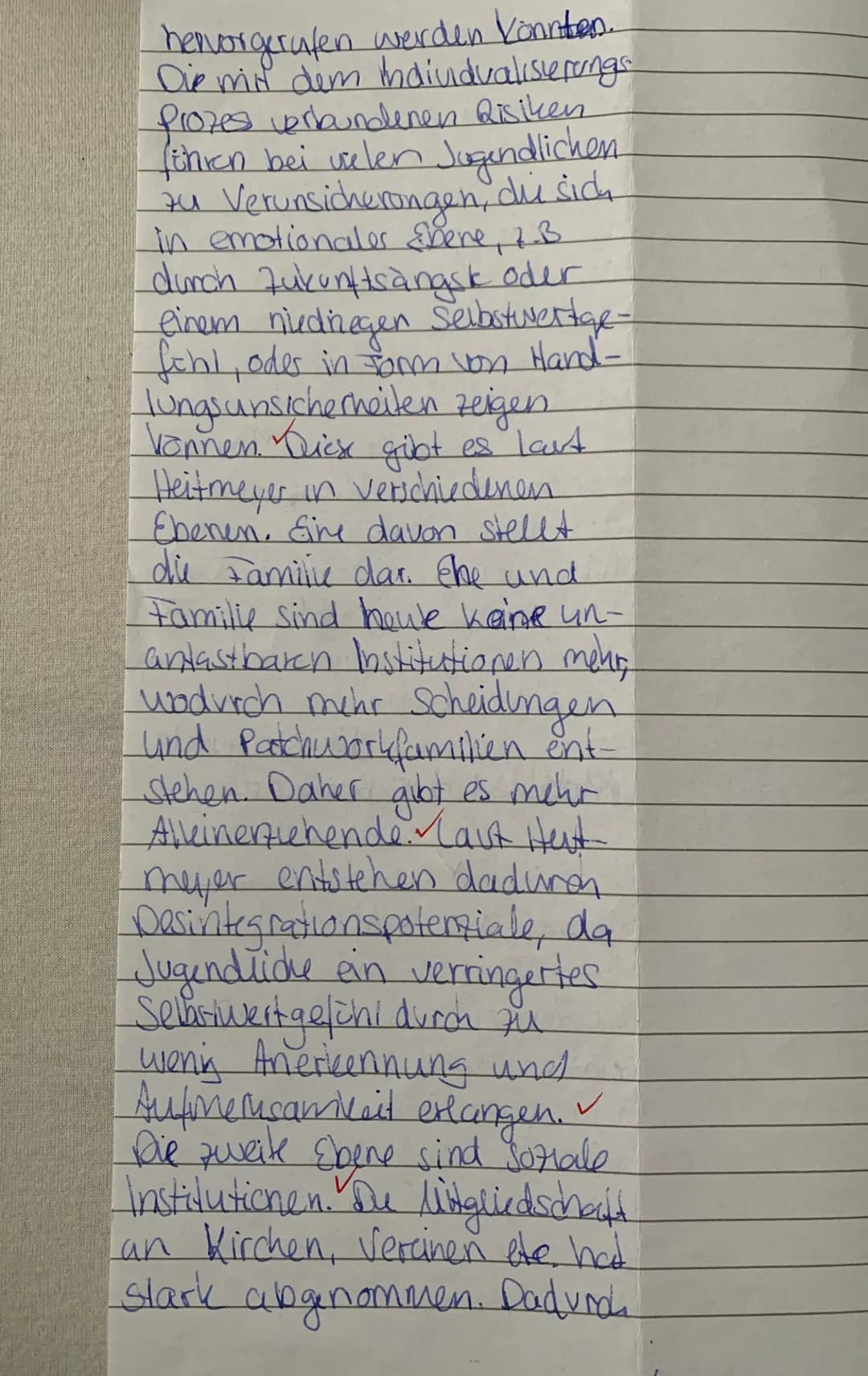 fordert.
AR:
I'm Folgenden werde ich
mit Hilfe des sotiologischen
Ansatz zur Entstehung von
Alwalt nach Heltmeyer auf
den Text angehen und i