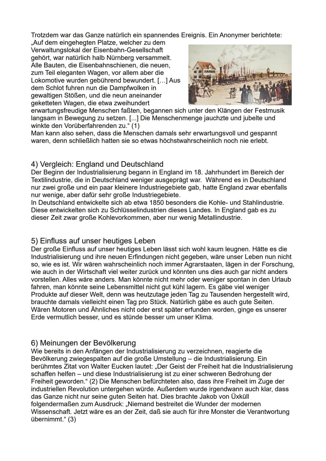 Die Industrialisierung
- Fluch oder Segen? Inhaltsverzeichnis
1) Die Industrialisierung - Was ist das?
2) Vorindustrielle Phase
3) Der Anfan