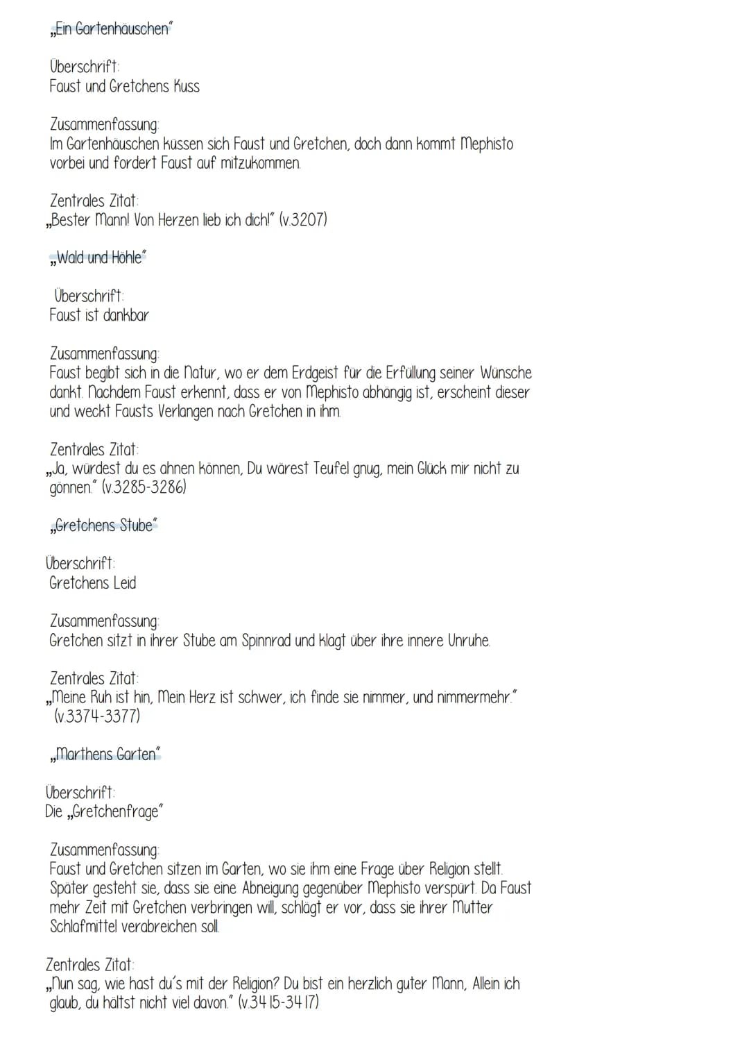 Faust
Charaktere:
Faust
- Gelehrter & Doktor (hat alles, was damals möglich war zu studieren, studiert)
- Weiß nichts mit seinem Wissen/Wiss