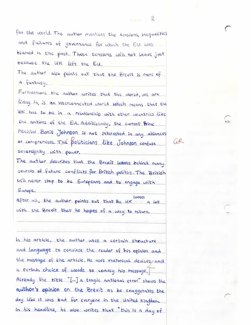 -Gesamtschule
Written Exam No. 3 (Q1/2.HJ/1 EGK)
>>Tradition and change in the UK
Bearbeitungszeit: 135 Minuten Name: Jill
KLAUSURTEIL A: SC