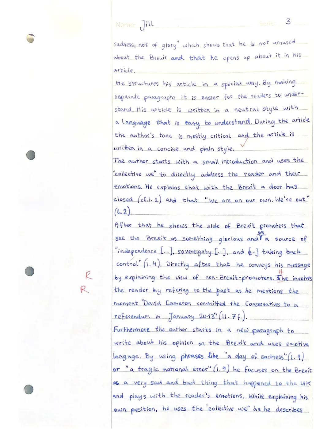 -Gesamtschule
Written Exam No. 3 (Q1/2.HJ/1 EGK)
>>Tradition and change in the UK
Bearbeitungszeit: 135 Minuten Name: Jill
KLAUSURTEIL A: SC