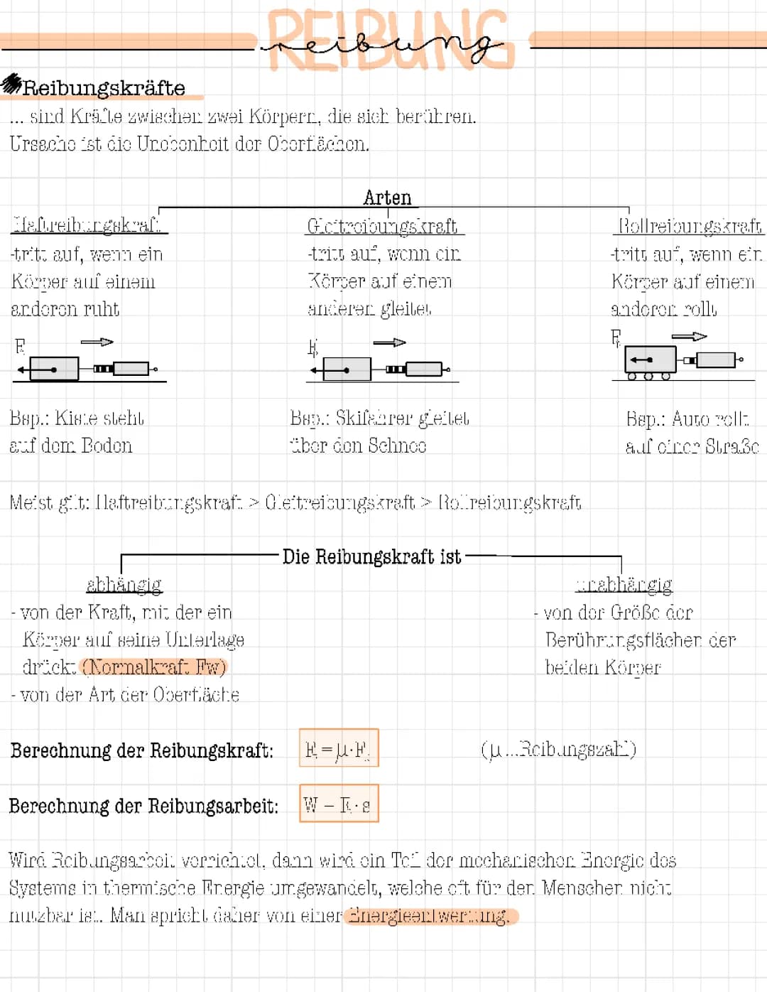 Reibung