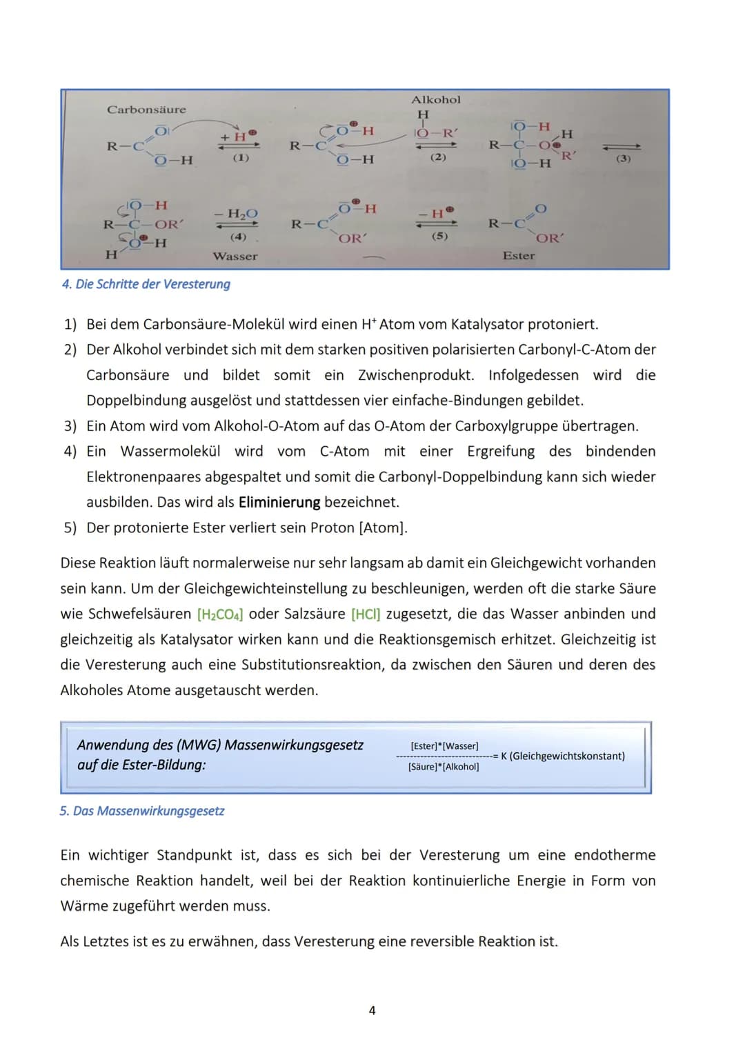 DER ESTER
EINE STOFFKLASSE MIT VIELFÄLTIGEN
ANWENDUNGSMÖGLICHKEITEN
TEIL I (PRODUKT AUS ALKOHOLEN UND SÄUREN)
O
||
C
H
NAME: Ranad Saada
KLA