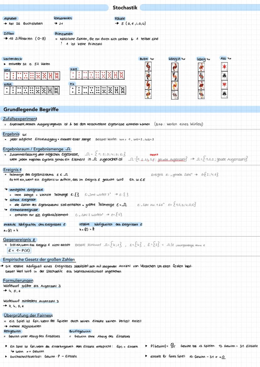 Statistik
→ Statistische Erhebungen beziehen sich auf eine Grundgesamtheit von Merkmalsträgern mit quantitativen & qualitativen Merkmalen
Qu