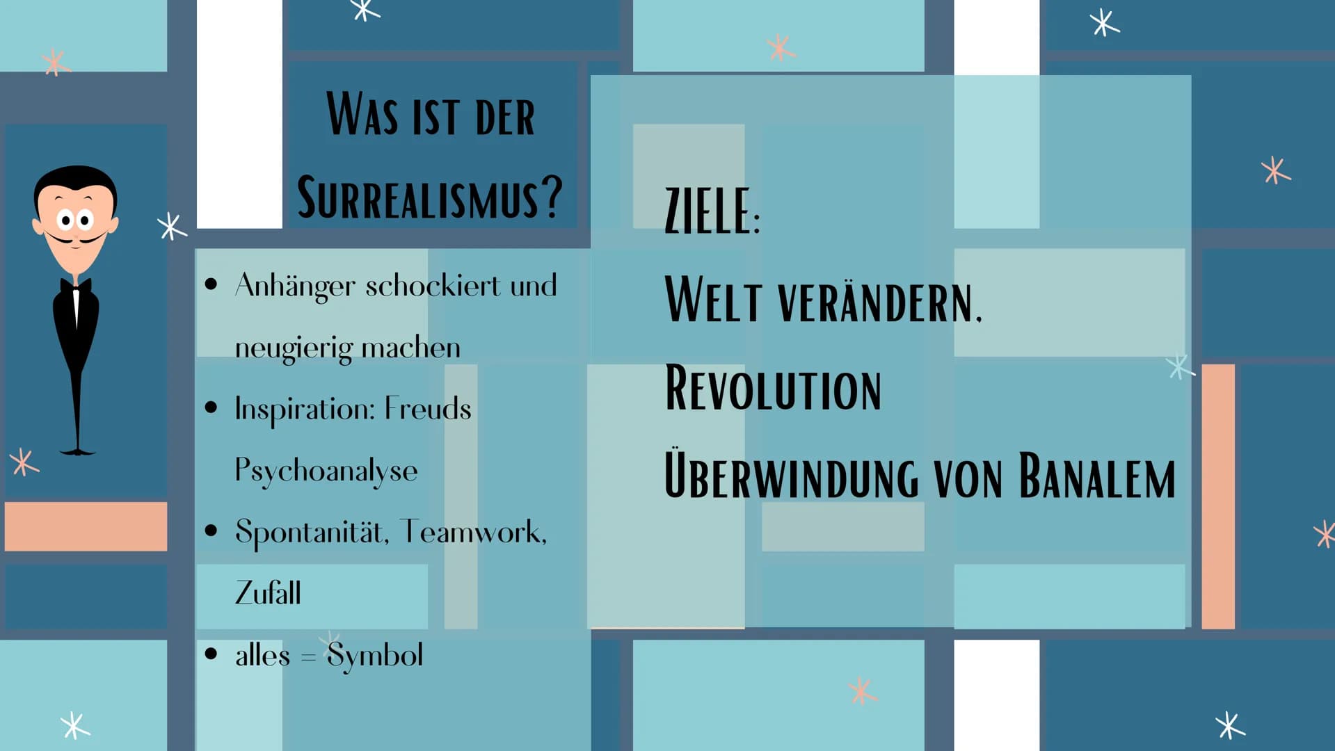 *
*
SURREALISMUS
Die Kunst des Unterbewusst seins
*
*
Sarah Keller
10.08.2021 "Ich glaube an die künftige Auflösung
dieser scheinbar so gege