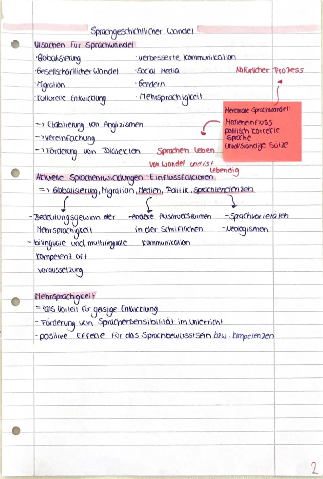 # Sprache
Spracherwerb = Unbewusster Prozess, der bei dem Erlernen
der Muttersprache in natürlicher Umgebung stattfindet
1. A. Spracherwerb 