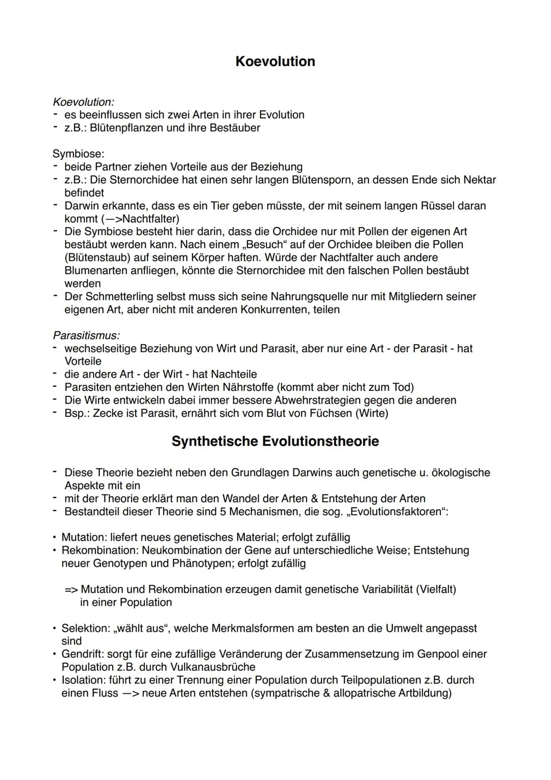 Methoden zur Rekonstruktion der Stammgeschichte
1. Homologien
Ähnlichkeiten biologischer Strukturen aufgrund gemeinsamer Abstammung
Die Arte