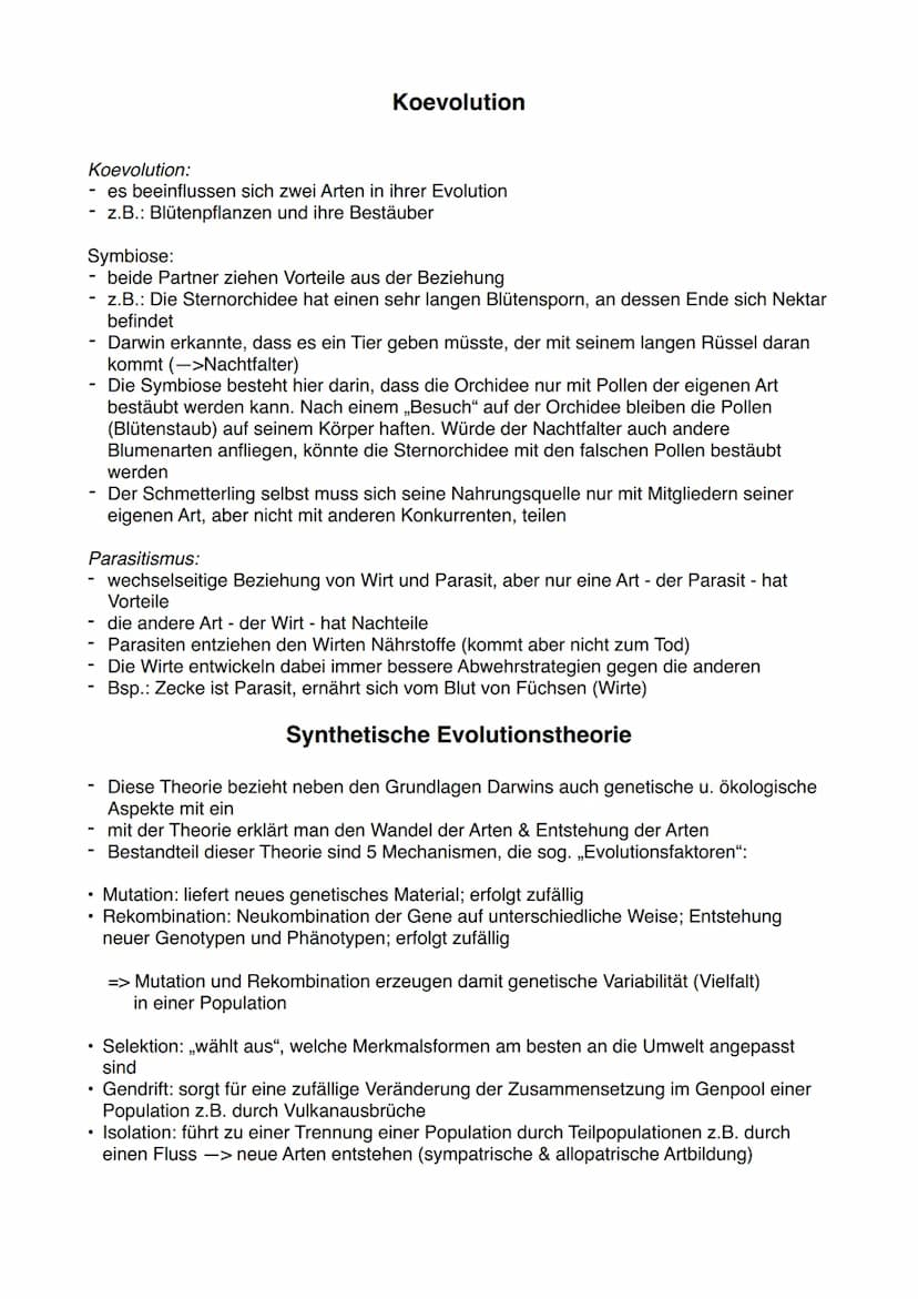 Methoden zur Rekonstruktion der Stammgeschichte
1. Homologien
Ähnlichkeiten biologischer Strukturen aufgrund gemeinsamer Abstammung
Die Arte