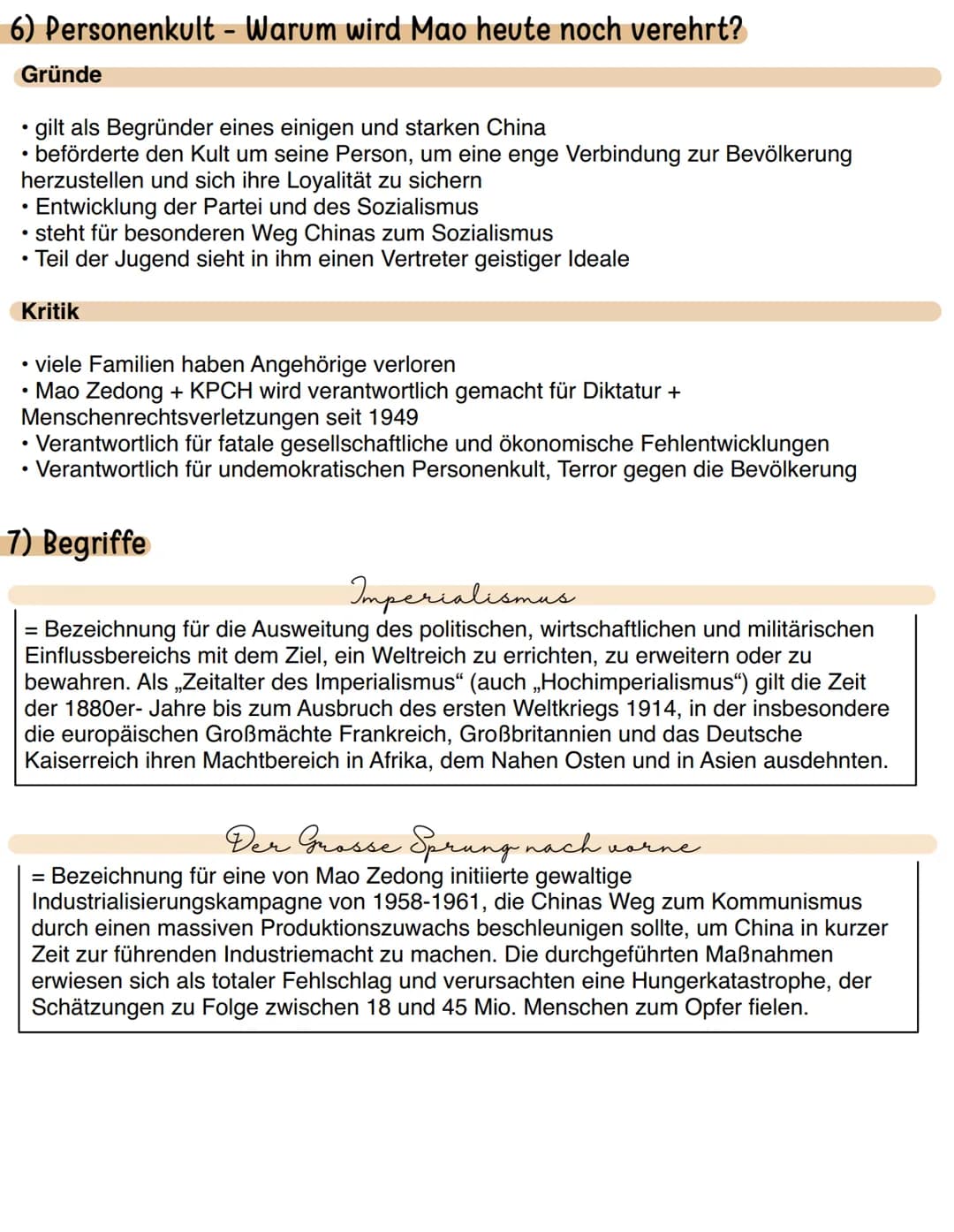 Geschichte
1) Das chinesische Reich der Mitte – ein Imperium?
-
• Kaiser als Repräsentationsfigur
-> Gründung durch Qin Shihuangdi
-> Titel 