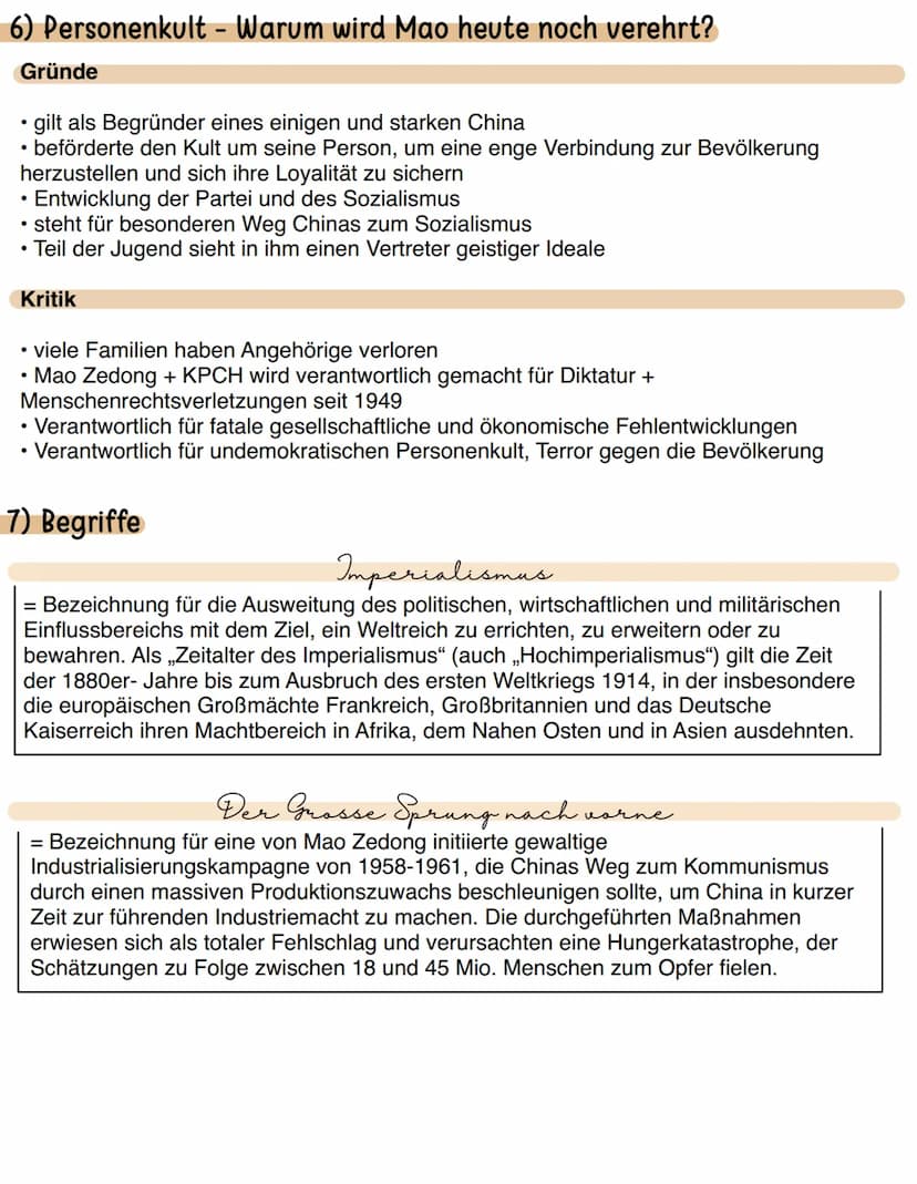 Geschichte
1) Das chinesische Reich der Mitte – ein Imperium?
-
• Kaiser als Repräsentationsfigur
-> Gründung durch Qin Shihuangdi
-> Titel 