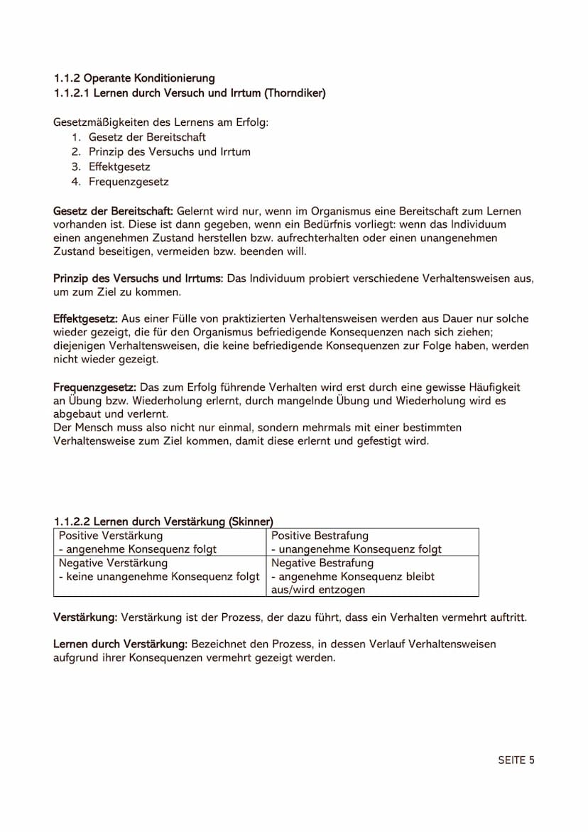 Pädagogik Leistungskurs
ABITUR 2022/23 Inhaltsverzeichnis
1. Lerntheorien
1.1. Behaviorismus
1.1.1. Klassische Konditionierung (Pawlow)
1.1.