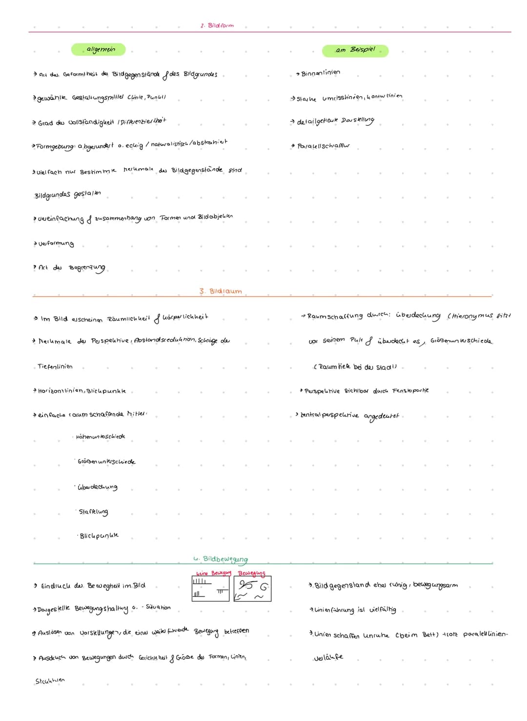 2. Die Linie als grafisches Grundelement
2. Suchende Linie
Vielzahl von fließenden Linien ein Gebilde sofort zeichnerisch erfassen
→ mit ein
