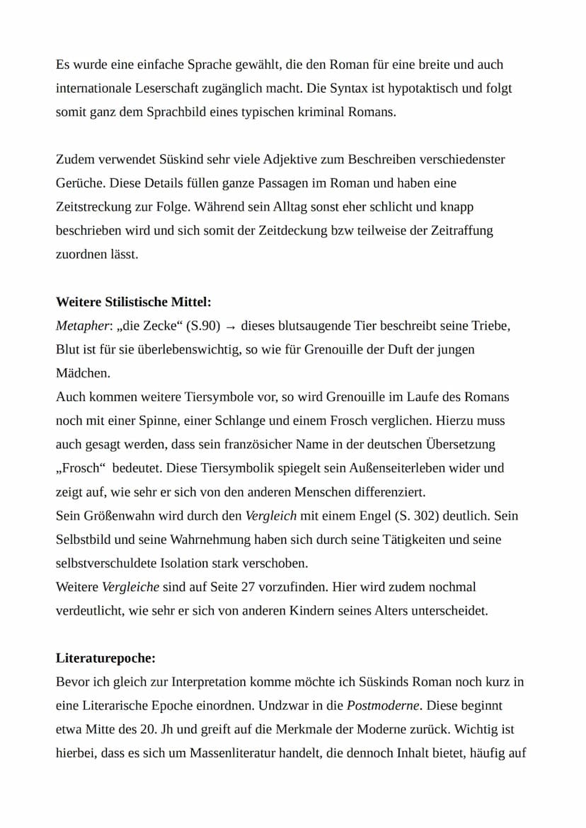 Das Parfum
Patrick Süskind
- wie ihr wisst halte ich heute mein Referat über ,,Das Parfum" von Patrick Süskind, schön, dass ihr trotzdem all