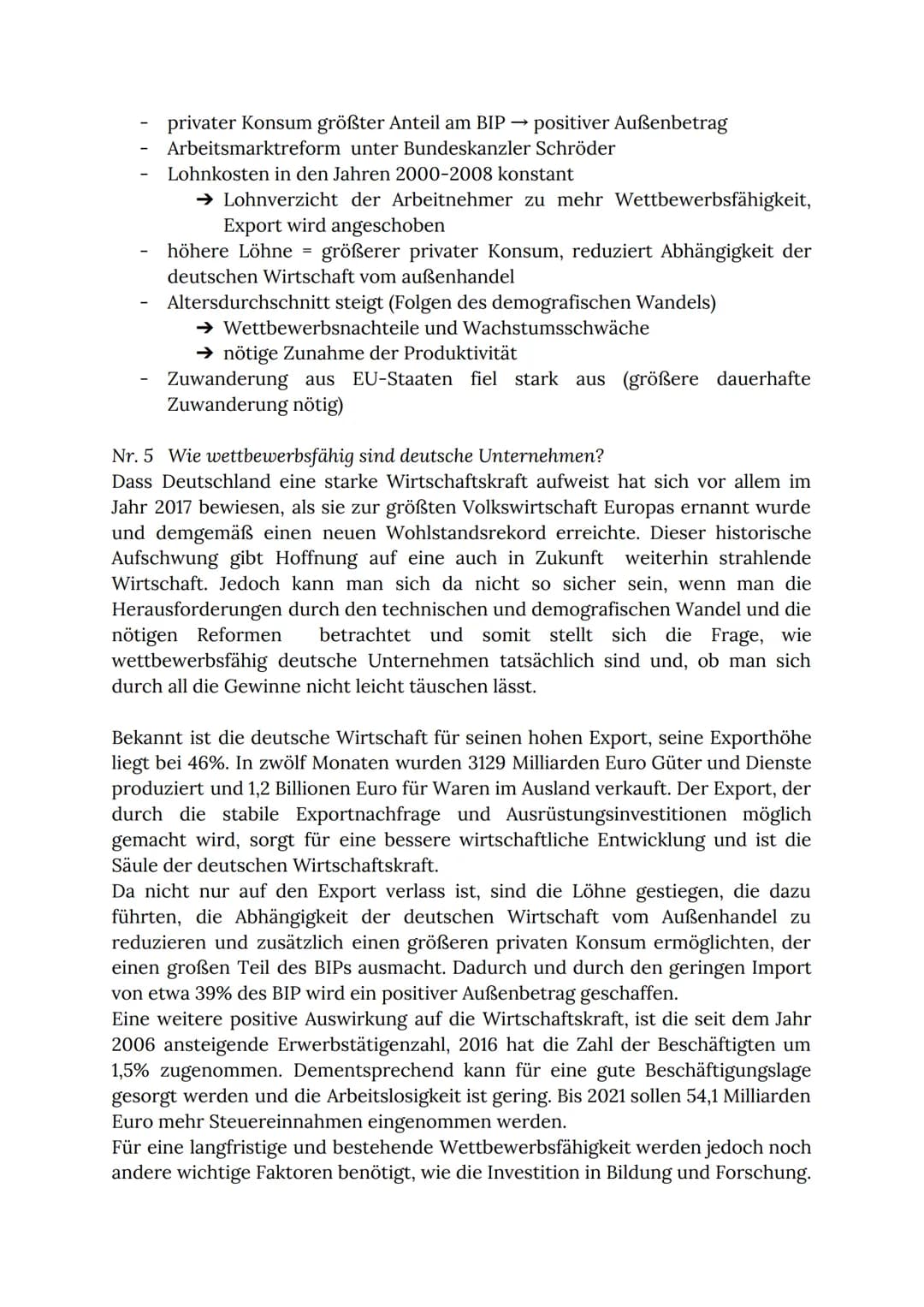 Wie wettbewerbsfähig sind deutsche
Unternehmen?
Buch S. 86-89 Nr. 1,2,5
Nr.1 Grundzüge der Wettbewerbsfähigkeit von Unternehmen
Preis-Wettbe