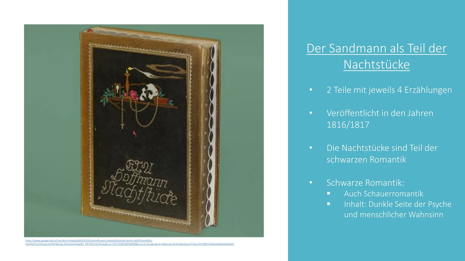 Wie stellt ihr euch den
Sandmann vor ? Z Des Jandmann
https://www.google.de/url?sa=i&url=https%3A%2F%2Fetahoffmann.staatsbibliothek-berlin.d