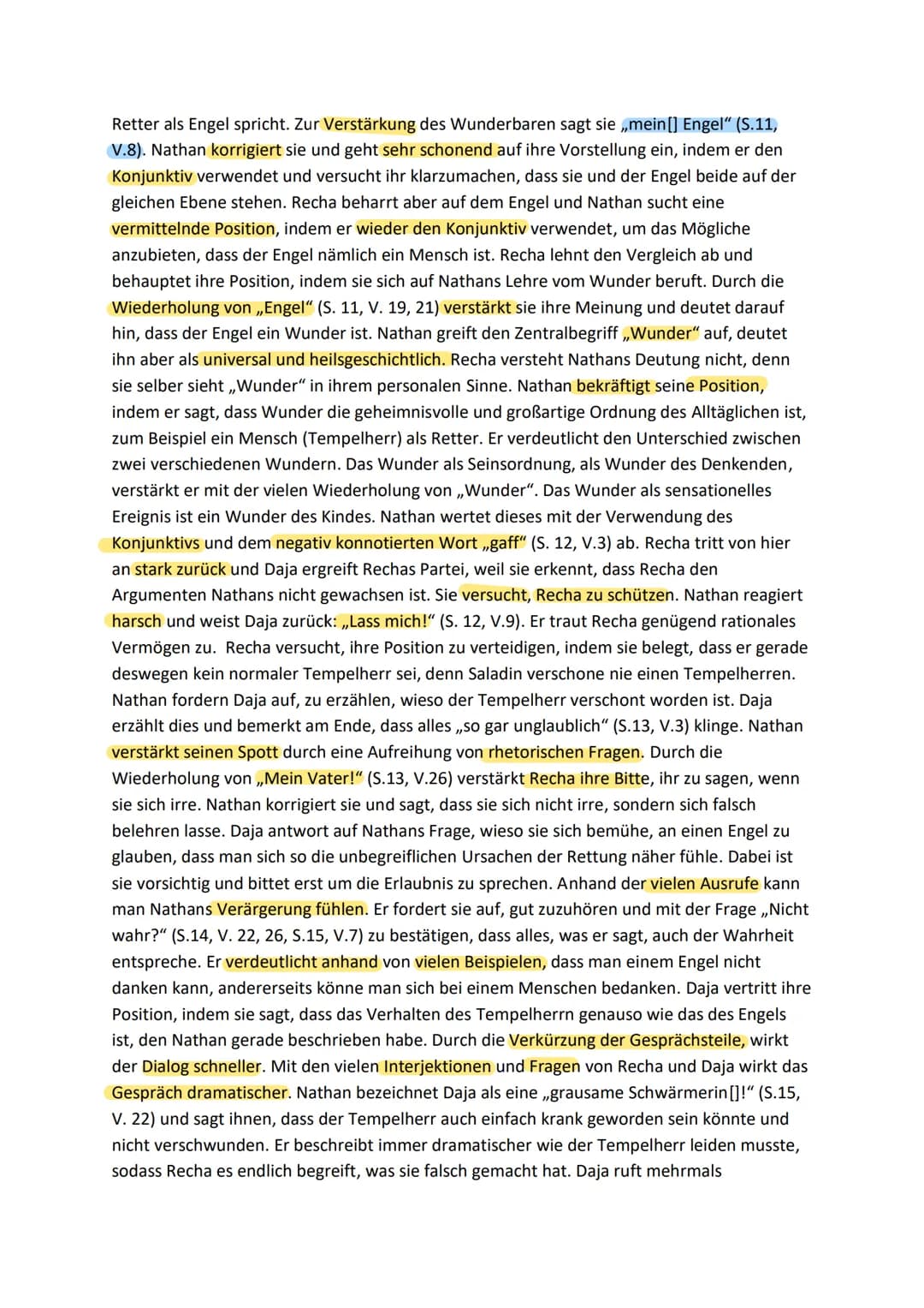 Szenenanalyse der Szene 1.2
Das fünfaktige Drama ,,Nathan der Weise", das Gotthold Ephraim Lessing als ein
,,dramatisches Gedicht" klassifiz