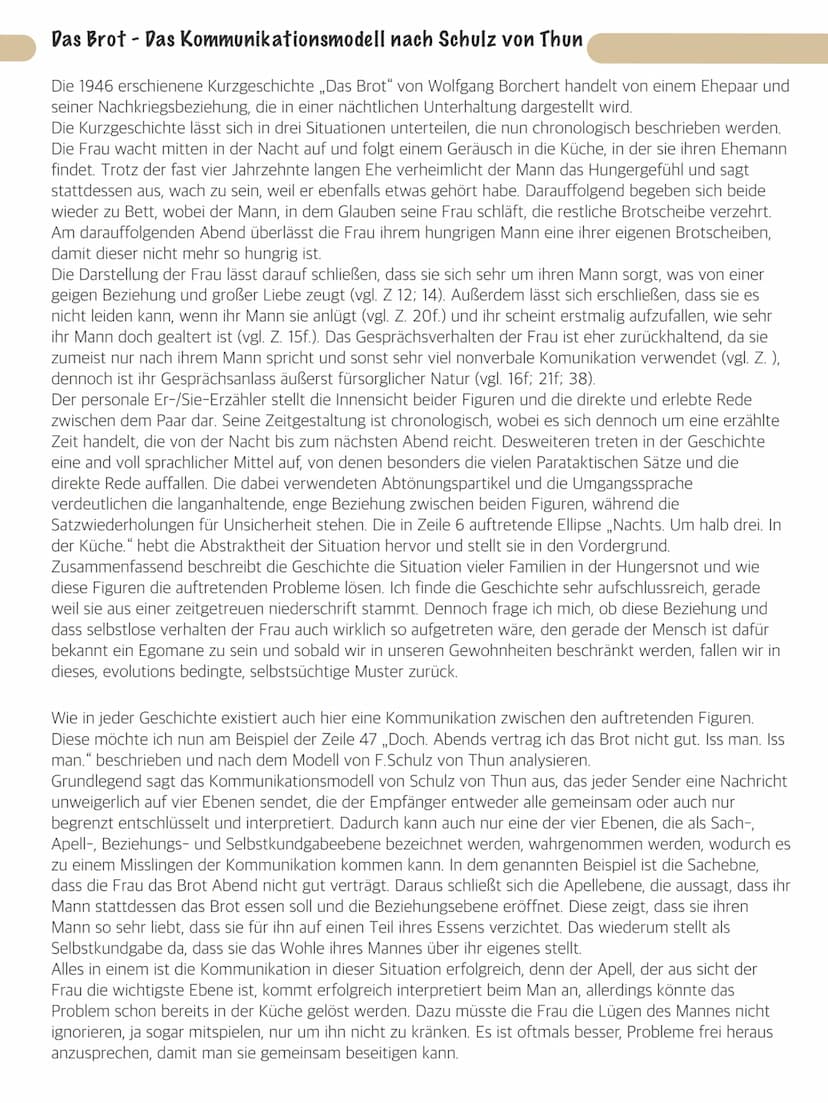 
<p>Der Prüfling verfasst eine aufgabenbezogene Einleitung, die zentrale Angaben aufnimmt: Autor, Titel, Textsorte und Erscheinungsjahr. Er 