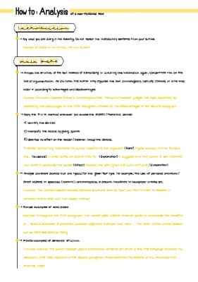 Know How to: write an analysis  thumbnail