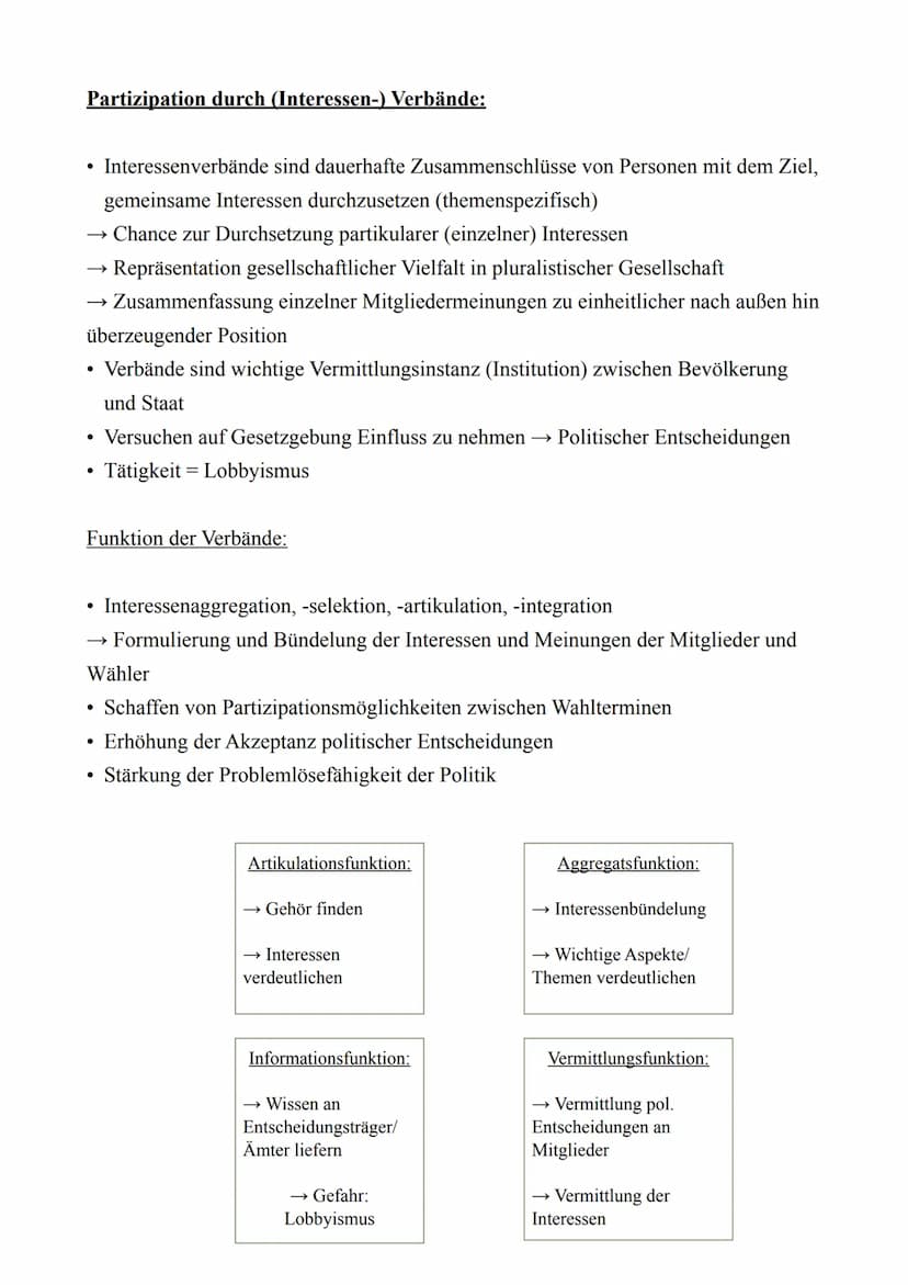 PoWi LK - Abitur 2022
Lernzettel
12.1.: Politische Partizipation zwischen Anspruch und Wirklichkeit
Der politische Prozess
Dimensionen der P