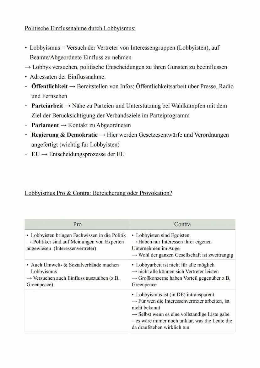 PoWi LK - Abitur 2022
Lernzettel
12.1.: Politische Partizipation zwischen Anspruch und Wirklichkeit
Der politische Prozess
Dimensionen der P