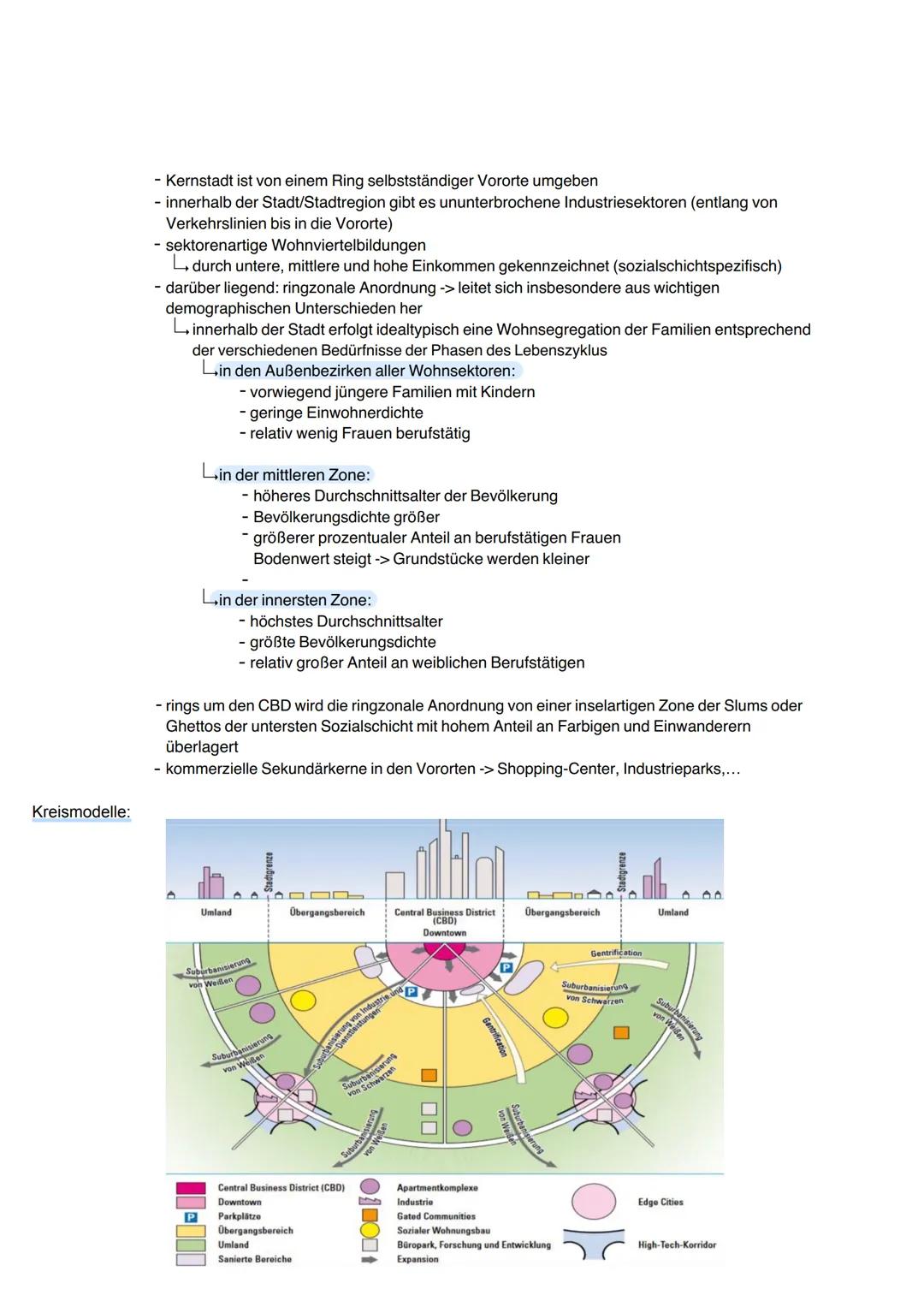 6.4.1. NORDAMERIKANISCHE STADT
1) Allgemeines
- "Junge" Städte
L 18./19. Jhd - im Zuge der Erschließung des Landes
sehr viele große Städte
L