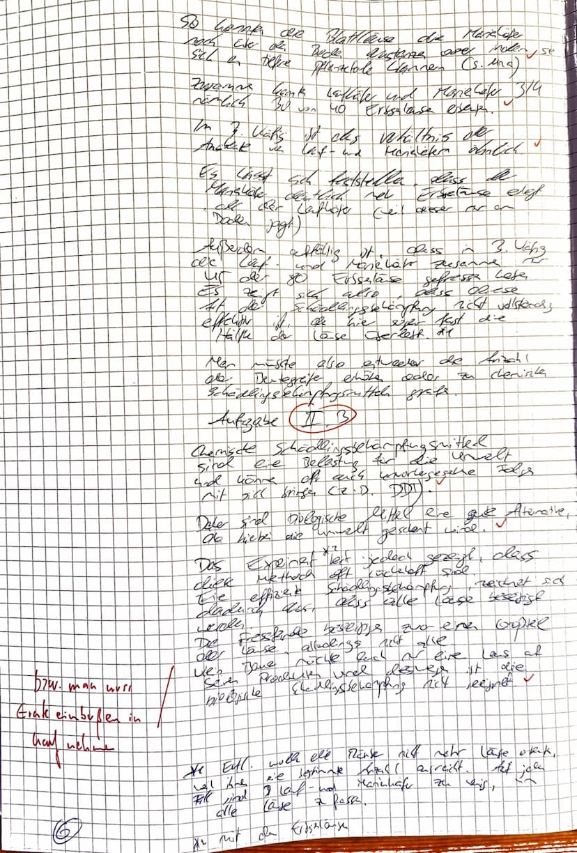 22.05.2023
Aufgabe 1: Ökologie - Beziehungen zwischen zwei Wattschneckenarten
Name: Nils Rosenberger
Aufgabenstellung:
Punkte
1.1
Erklären S