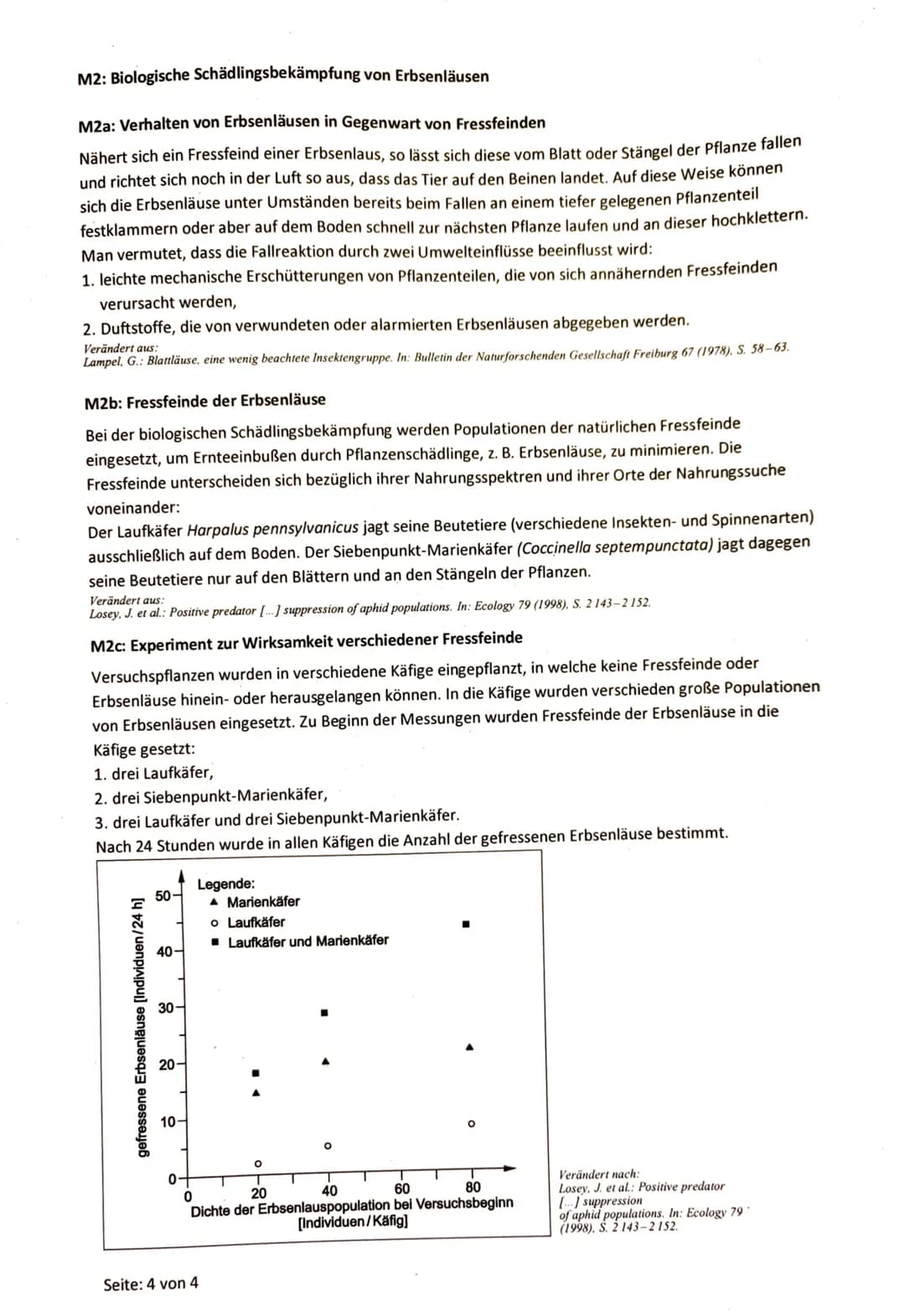 22.05.2023
Aufgabe 1: Ökologie - Beziehungen zwischen zwei Wattschneckenarten
Name: Nils Rosenberger
Aufgabenstellung:
Punkte
1.1
Erklären S