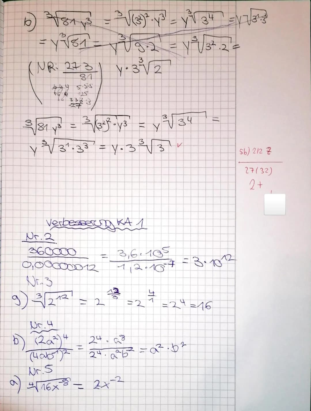 Klasse 9a
1) Gib jeweils in Normdarstellung an:
a) Die Lichtgeschwindigkeit beträgt ca. 300 000 000
S
b) Eine handelsübliche Alufolie ist zw