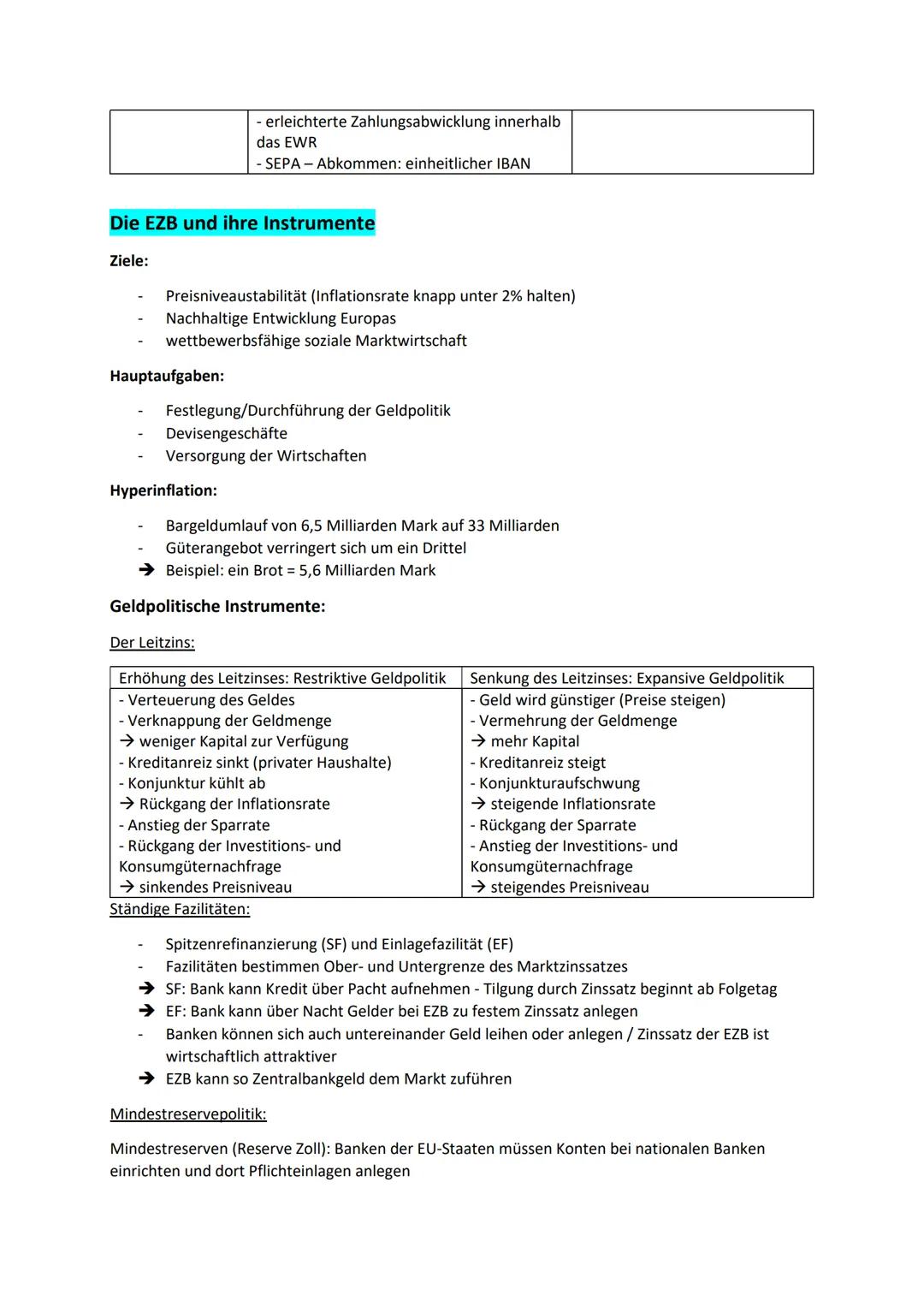 Der Sektor Ausland im Wirtschaftskreislauf
Abitur Wirtschaft Zusammenfassung - Sektor Ausland
Ziel:
Haushalte
Chance:
Geidstrom
Risiken:
Tra