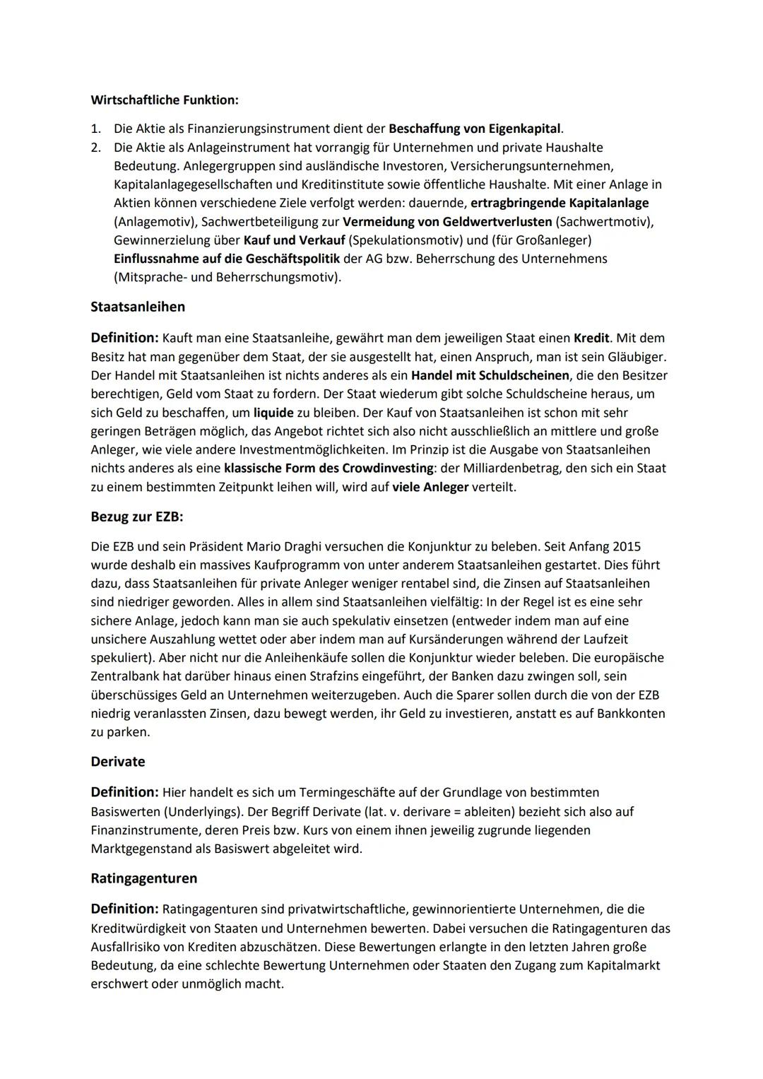 Der Sektor Ausland im Wirtschaftskreislauf
Abitur Wirtschaft Zusammenfassung - Sektor Ausland
Ziel:
Haushalte
Chance:
Geidstrom
Risiken:
Tra