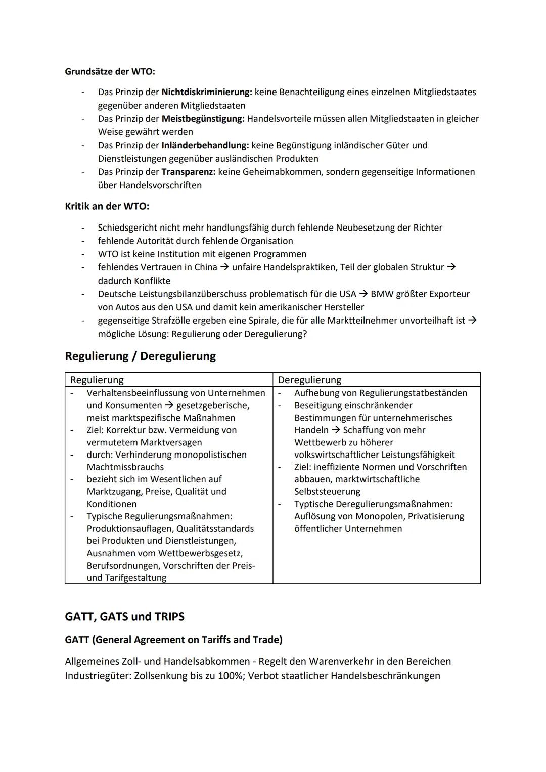 Der Sektor Ausland im Wirtschaftskreislauf
Abitur Wirtschaft Zusammenfassung - Sektor Ausland
Ziel:
Haushalte
Chance:
Geidstrom
Risiken:
Tra