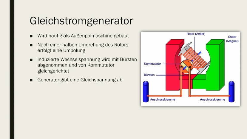 [
GENERATOR
von Malina Weih und Neele Malzer Inhalt
Was ist ein Generator?
Aufbau eines Generators
■ Wie funktioniert ein Generator?
Gleichs