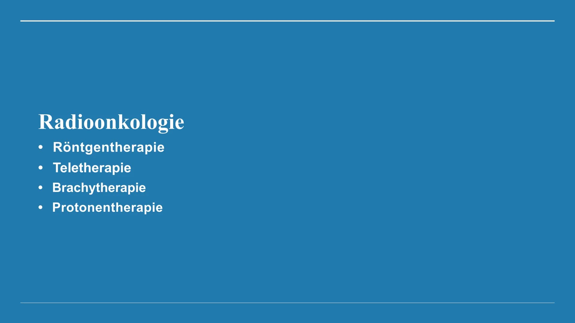 Radioaktivität
In der Medizin Gliederung
1. Biologische Wirkung
2. Radioaktive Strahlung in der Medizin
3. Strahlenanwendung in der Medizin

