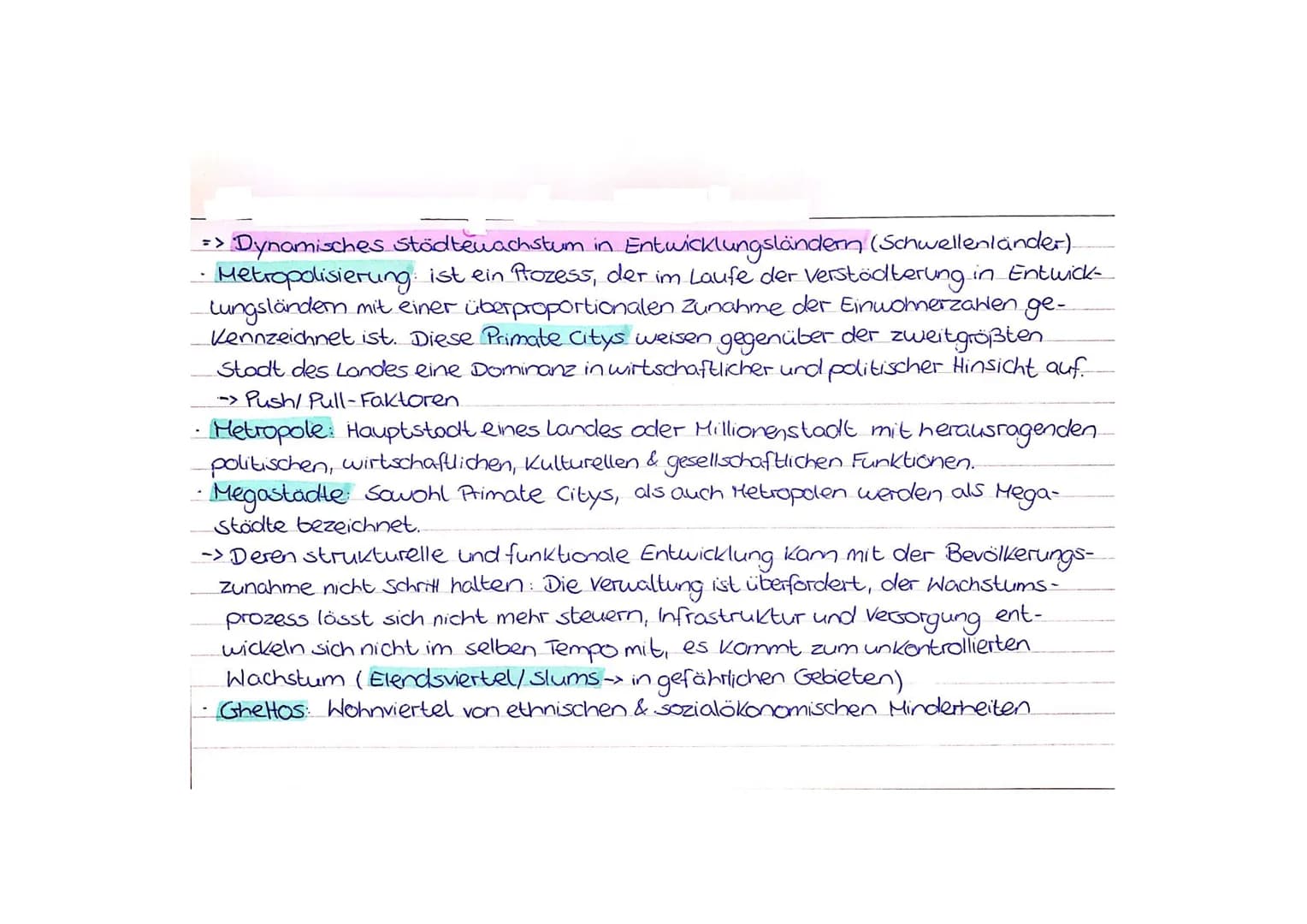 Erdkunde
Stadtentwicklung und Stadtstrukturen
Städte analysieren:
· historisch-genetische Stadtentwicklung: (nach Entstehungszeitpunkt)
Abso