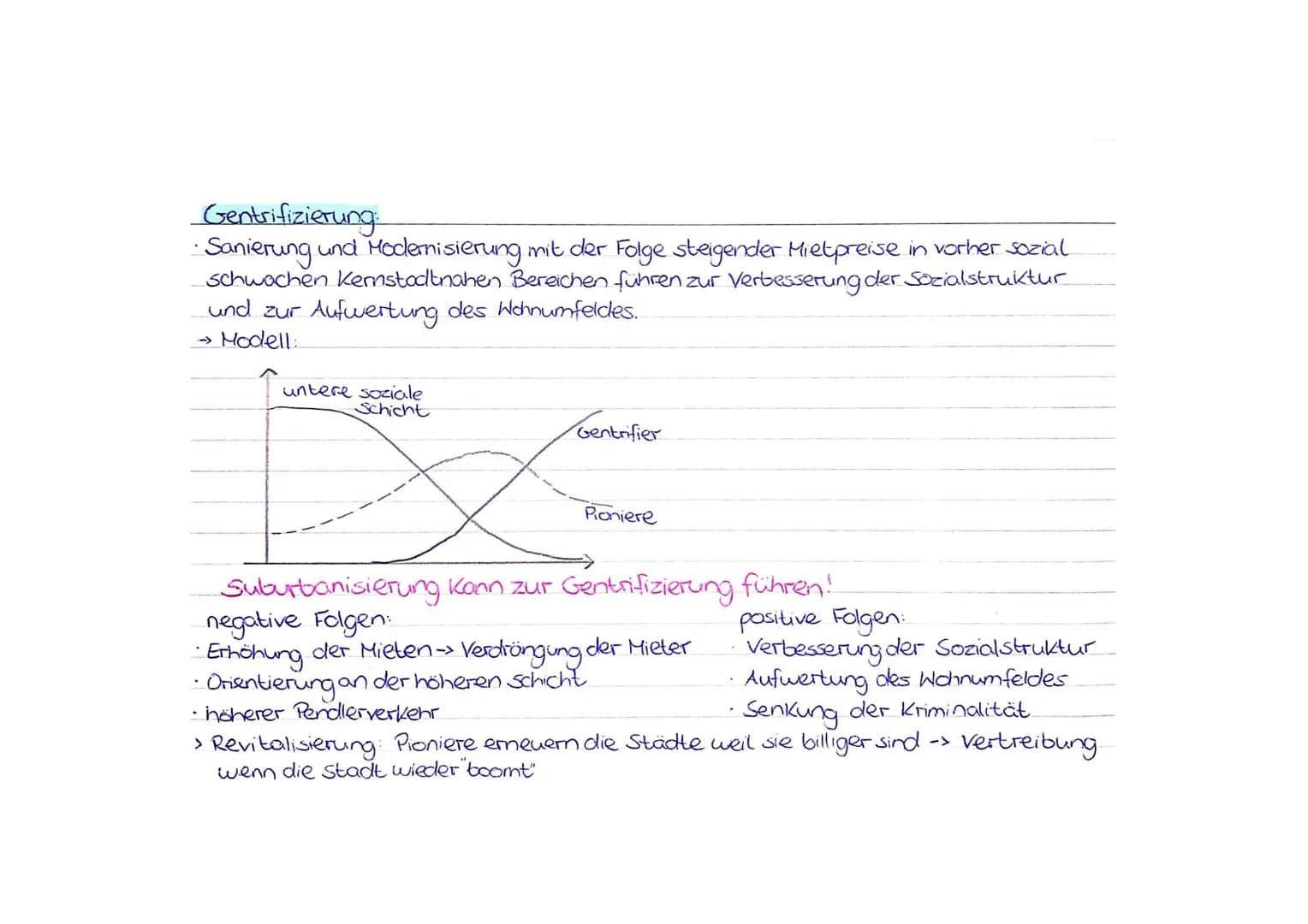 Erdkunde
Stadtentwicklung und Stadtstrukturen
Städte analysieren:
· historisch-genetische Stadtentwicklung: (nach Entstehungszeitpunkt)
Abso