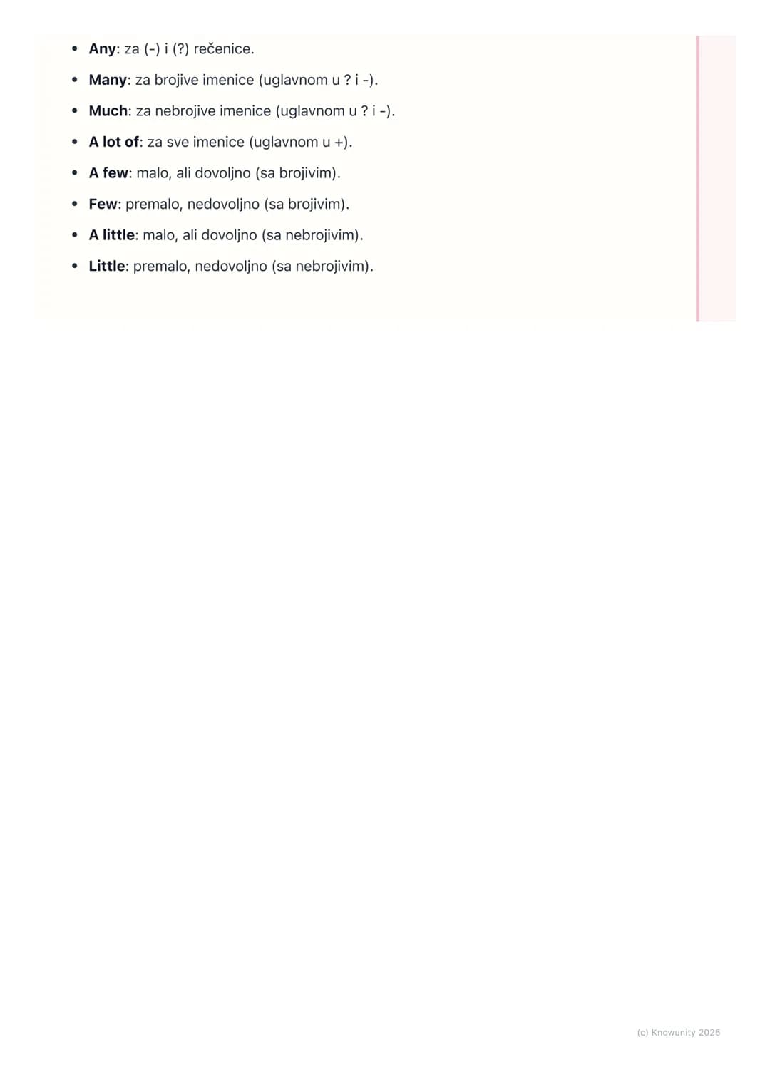 # Imenice i odrednice (Nouns
and Quantifiers)

Uvod u imenice i odrednice

Ovo je ponavljanje gradiva o imenicama, ali i učenje novih reči k