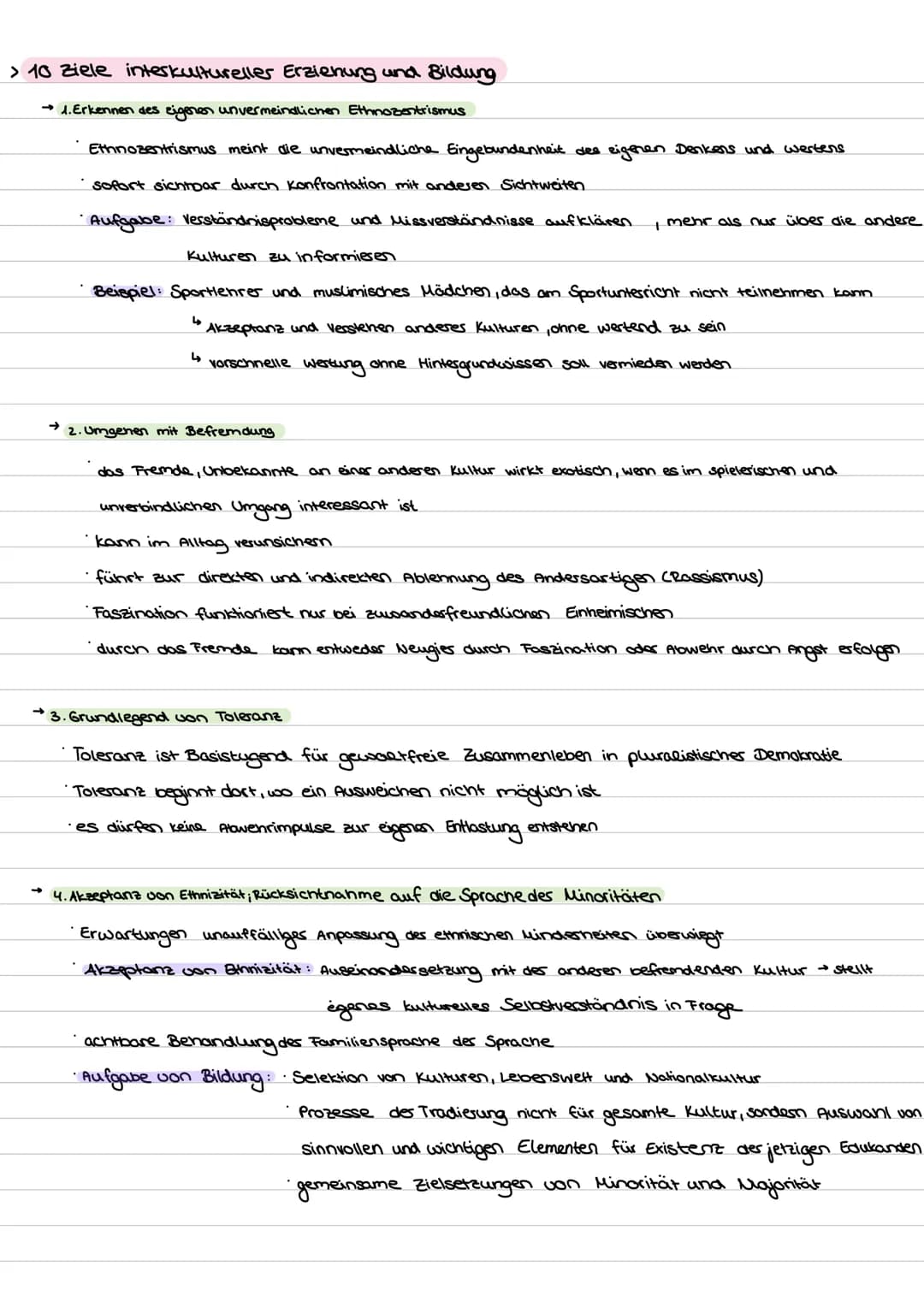 MIEKE Interkulturelle Bildung und Erziehung
> Grundannahme
→ IKP → notwendige Antwort auf eine dauerhaft entstandene multiethnische Gesellsc