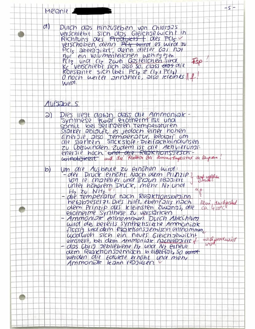 Ch 11
Name: Melanie
Aufgabe 1:
Klausur Nr. 1
Punkte:
33,51 40 VP
chung (das zuerst angegebene Teilchen reagiert als Säure).
HPO4 2- + HCIO4 