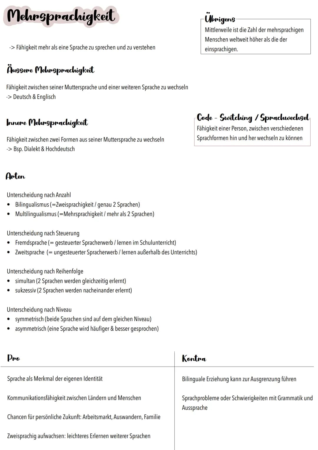 A
2/7/2
SPRACHE
Oo Inhalt
• Spracherwerb
●
●
Spracherwerbstheorien & Modelle
• Mehrsprachigkeit
●
Sprachwandel
Sprachvarietaten
• Verhaltnis