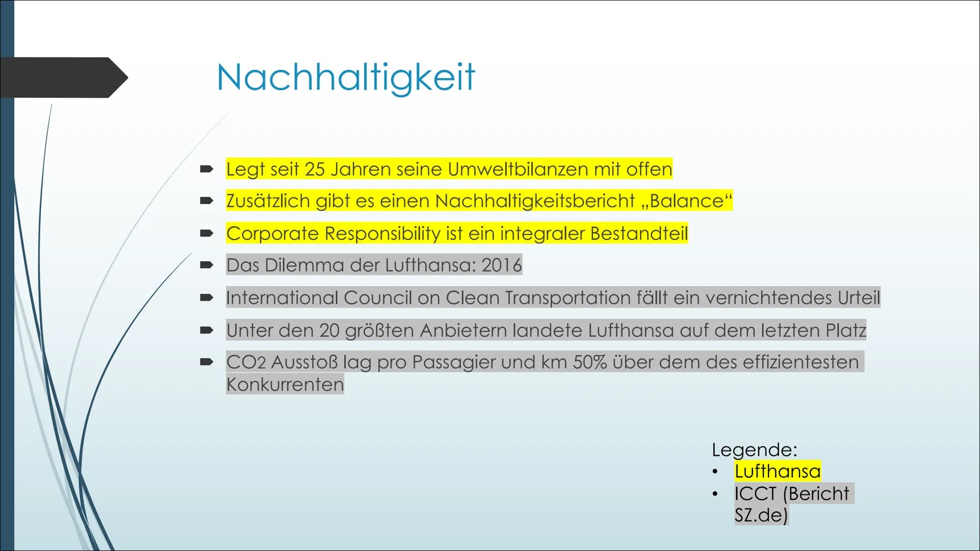 
<p>Die Deutsche Lufthansa AG ist eine bekannte deutsche Aktiengesellschaft mit Hauptsitz in Frankfurt. Sie kann auf eine lange Geschichte z