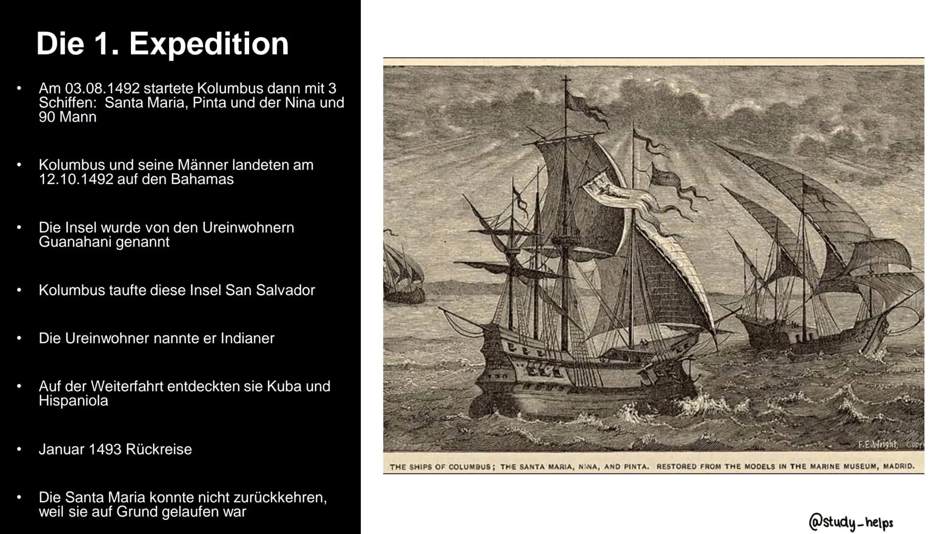 Die Entdeckung
Amerikas 1492
Vom 24.02.23 Gliederung
1.
2.
3.
Finanzierung der Entdeckungsreise
Ziele der Expeditionen
Die erste Expedition
