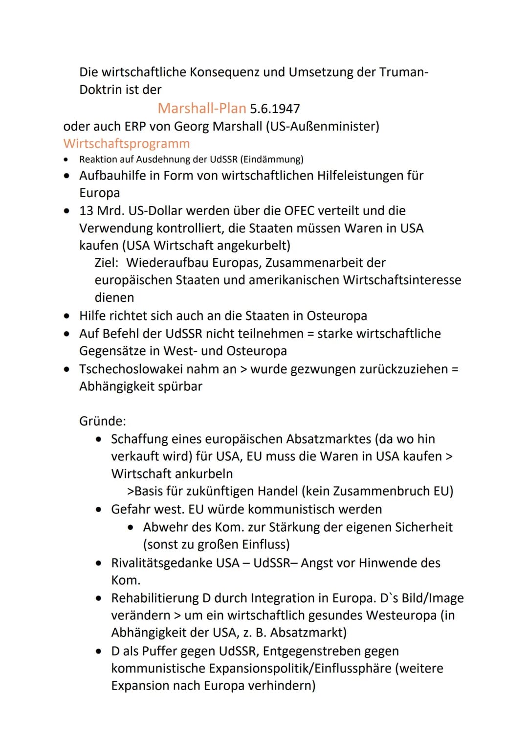 ■ Zerfall der Anti-
Hitler-Koalition
■
■
1945
■
Ost-West-Konflikt 1945-1991 Entstehungsphase
1946
▪ Feb. Langes Telegramm
von Kennan
(Eindäm